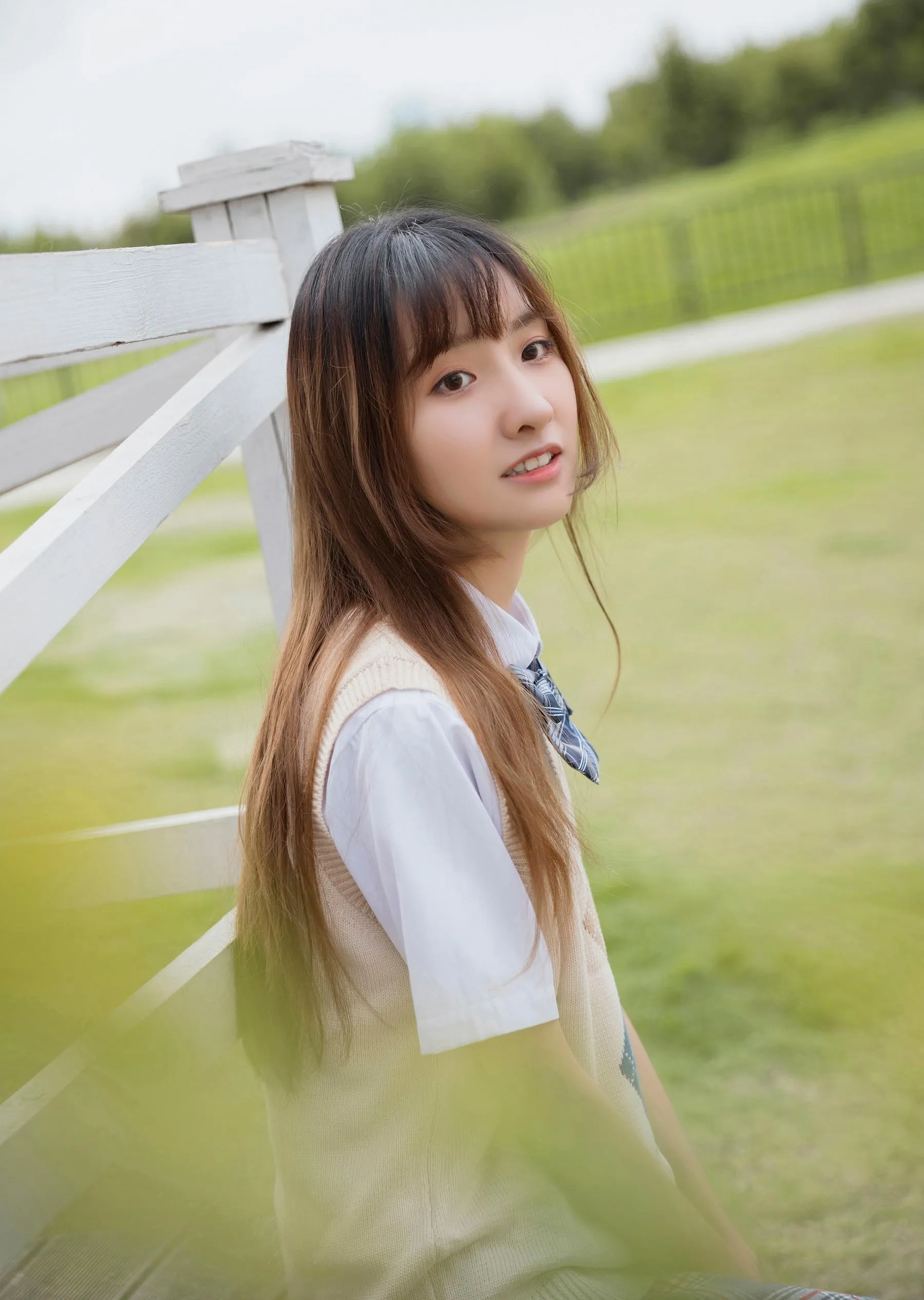 [艺图语] 2022.06.17 属于JK的夏天 Ria李礼礼 [31P]插图5